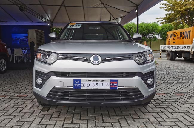 2020 ssangyong tivoli exterior front