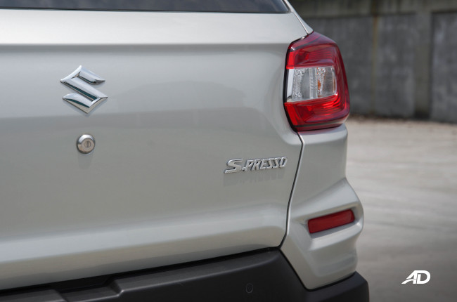 2020 Suzuki S-Presso Rear S-Presso Badge 