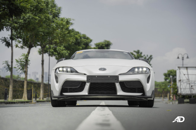 2020 Toyota GR Supra White Philippines Exterior Front low 