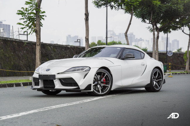 2020 Toyota GR Supra White Philippines Exterior Front quarter