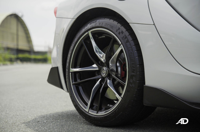 2020 Toyota GR Supra White Philippines Exterior Rear 19-inch wheels