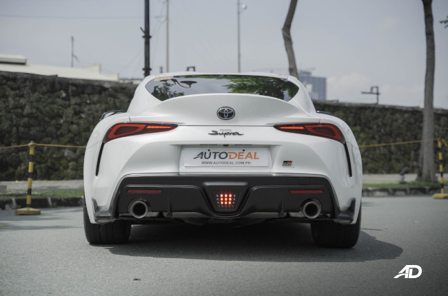 2020 Toyota GR Supra White Philippines Exterior rear 