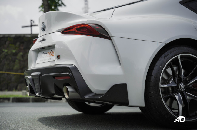 2020 Toyota GR Supra White Philippines Exterior Rear exhausts