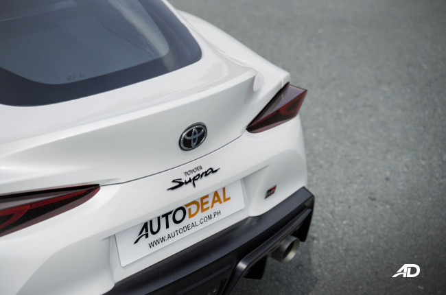 2020 Toyota GR Supra White Philippines Exterior Rear lip spoiler