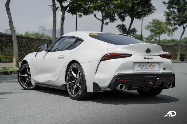 2020 Toyota GR Supra White Philippines Exterior rear quarter 