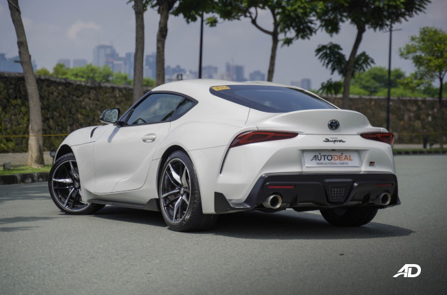 2020 Toyota GR Supra White Philippines Exterior Rear quarter