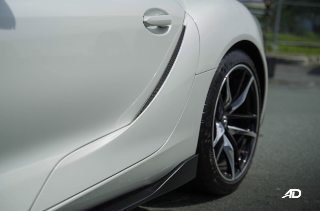 2020 Toyota GR Supra White Philippines Exterior Side vent