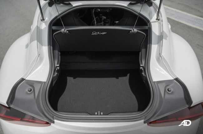 2020 Toyota GR Supra White Philippines Interior cargo area
