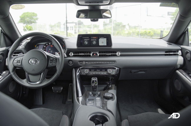 2020 Toyota GR Supra White Philippines Interior Dashboard