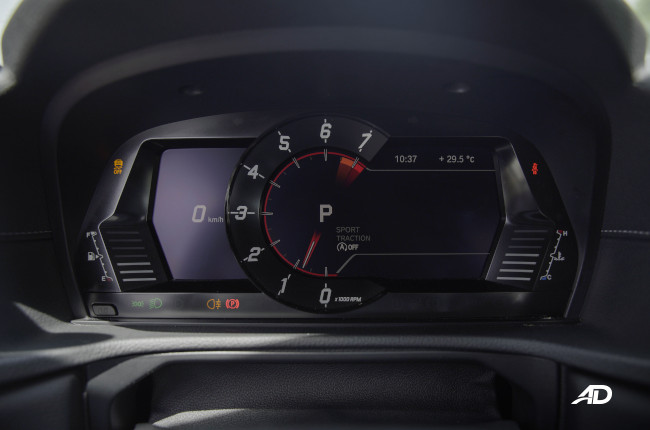 2020 Toyota GR Supra White Philippines interior digital gauge cluster