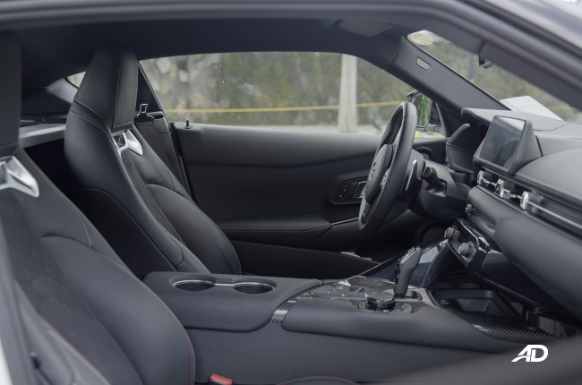 2020 Toyota GR Supra White Philippines Interior driver's seat