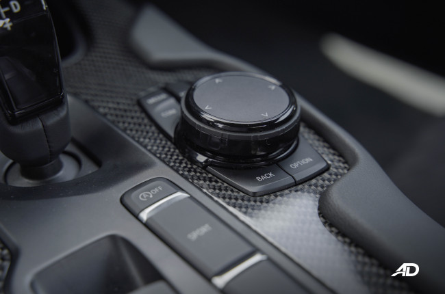 2020 Toyota GR Supra White Philippines Interior iDrive knob