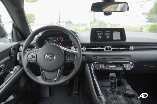 2020 Toyota GR Supra White Philippines Interior steering wheel
