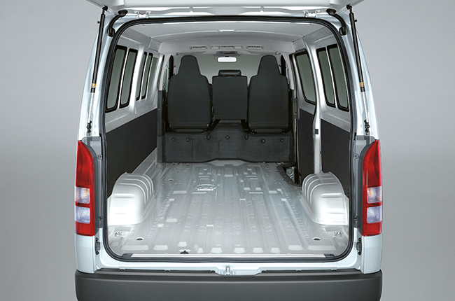 2020 Toyota Hiace Cargo interior cargo Philippines