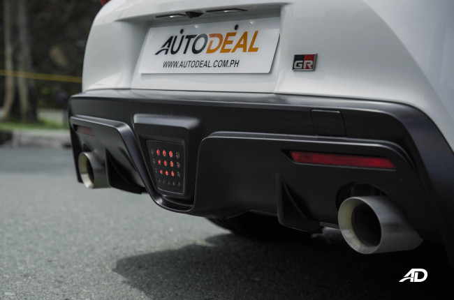 2020 Toyota Supra Philippines White rear fog lamp
