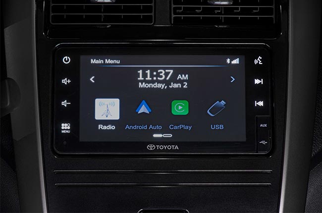 2020 Toyota Wigo infotainment system