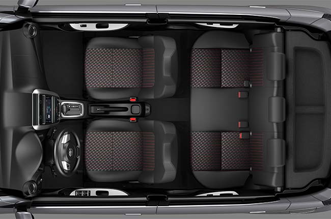 2020 Toyota Wigo interior