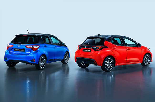 2020 Toyota Yaris exterior rear 