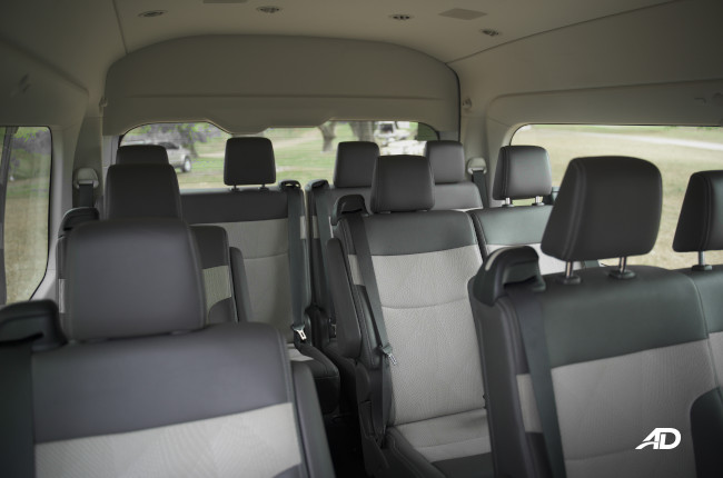 20202 Toyota Hiace GL Grandia Tourer interior seats