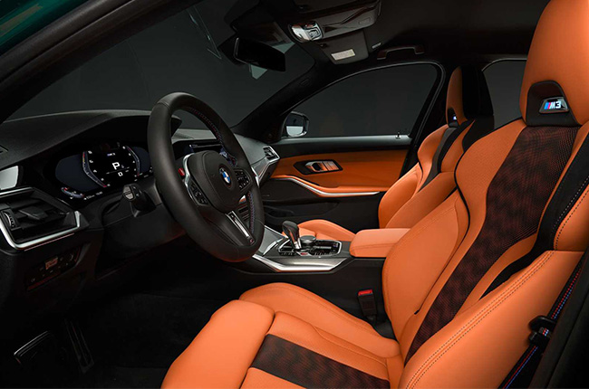 2021 BMW interior