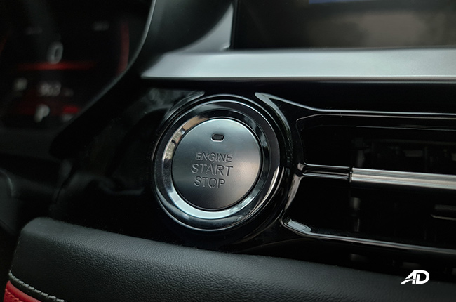 2021 Chery Tiggo 7 Pro interior push-start button Philippines