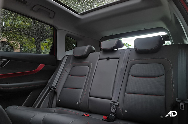2021 Chery Tiggo 7 Pro interior rear seats Philippines