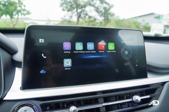 2021 Chery Tiggo 7 Pro Philippines 10.25 inch infotainment system