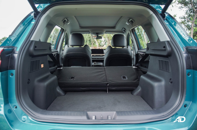 2021 Chery Tiggo 7 Pro Philippines all seats down cargo