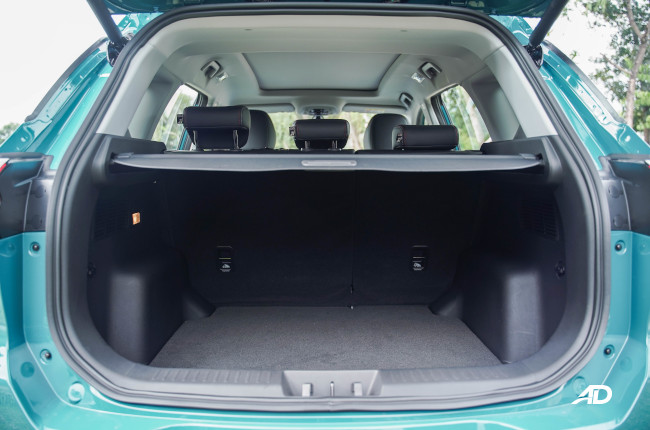 2021 Chery Tiggo 7 Pro Philippines cargo space all seats up