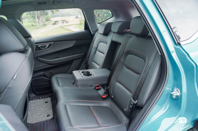 2021 Chery Tiggo 7 Pro rear passenger seats 