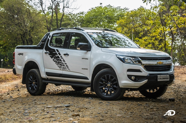 2021 Chevrolet Colorado exterior quarter front Philippines