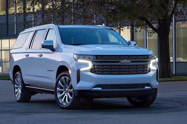 2021 Chevrolet suburban exterior white