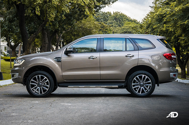 2021 Ford Everest exterior side Philippines