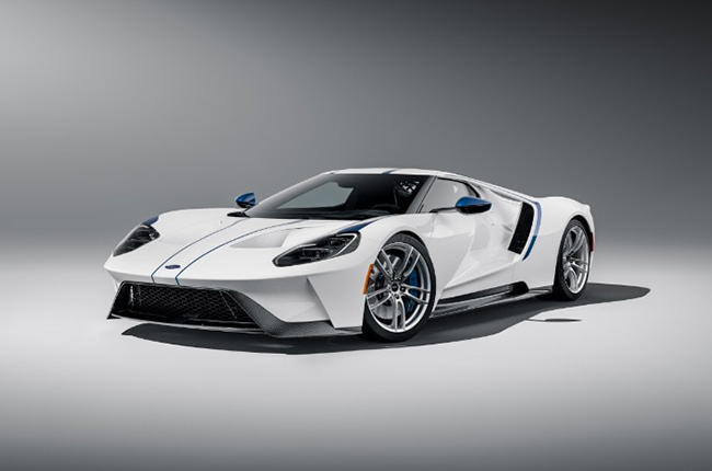 2021 Ford GT Studio Collection exterior quarter front white