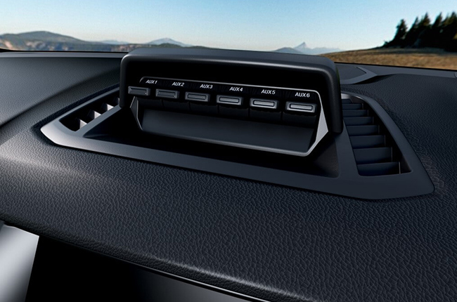 2021 Ford Ranger FX4 Max interior buttons