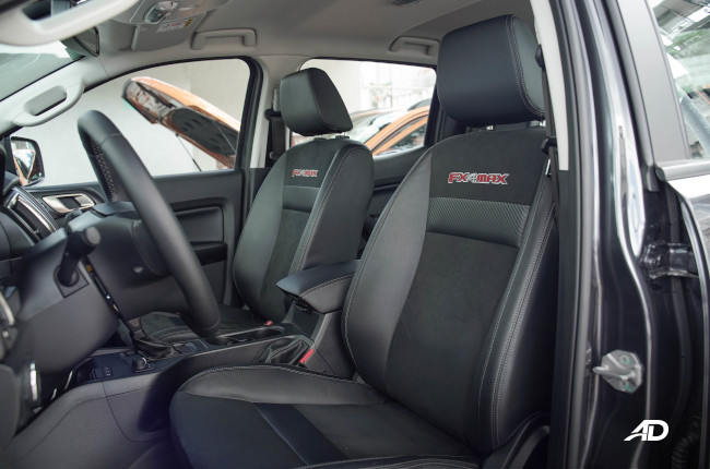 2021 Ford Ranger FX4 MAX Philippines front seats 