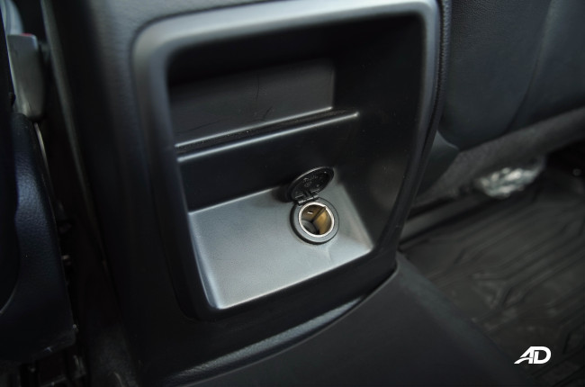2021 Ford Ranger FX4 MAX Philippines rear 12-volt socket