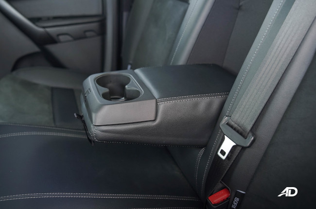 2021 Ford Ranger FX4 MAX Philippines rear arm rest
