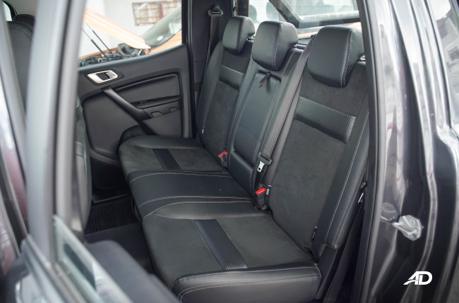 2021 Ford Ranger FX4 MAX Philippines rear seats 