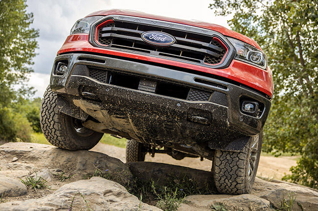 2021 Ford Ranger Tremor exterior front