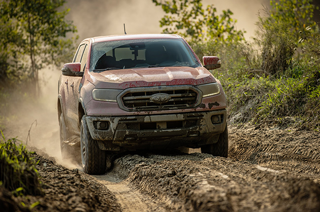 2021 Ford Ranger Tremor exterior front
