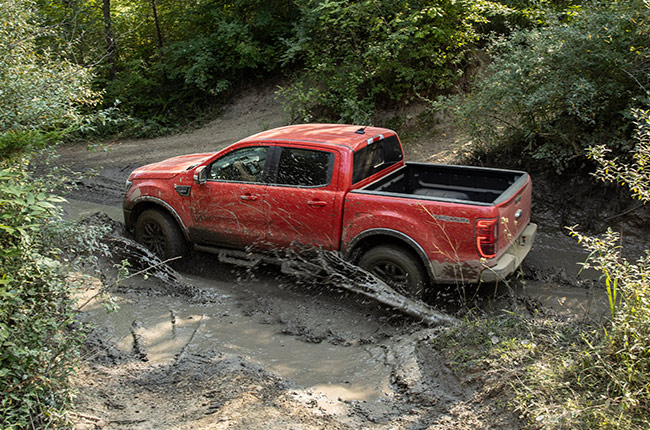2021 Ford Ranger Tremor exterior side
