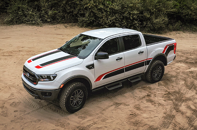 2021 Ford Ranger Tremor exterior top view