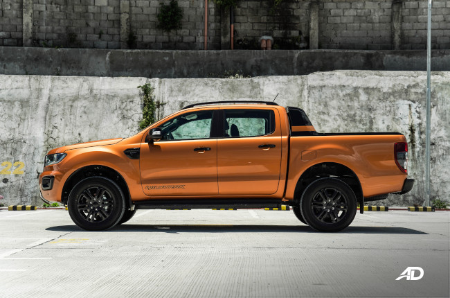 2021 Ford Ranger Wildtrak 4x2 Philippines exterior side 