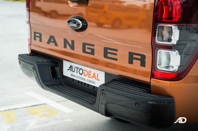2021 Ford Ranger Wildtrak 4x2 Philippines rear bumper