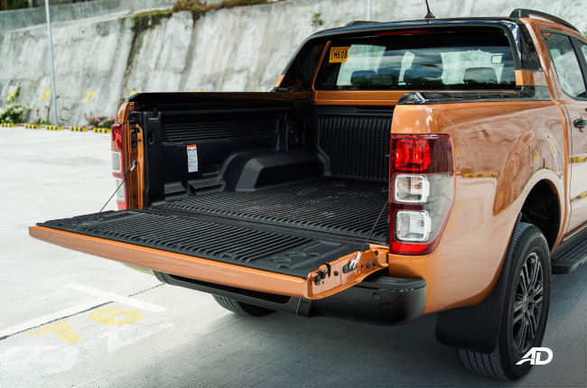 2021 Ford Ranger Wildtrak 4x2 Philippines rear tailgate