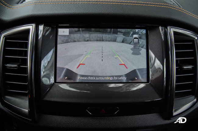 2021 Ford Ranger Wildtrak 4x2 Philippines reverse camera