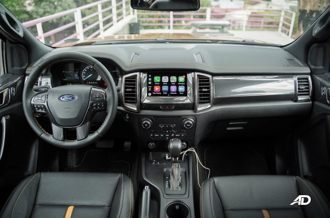 2021 Ford Ranger Wildtrak Interior Dashboard 