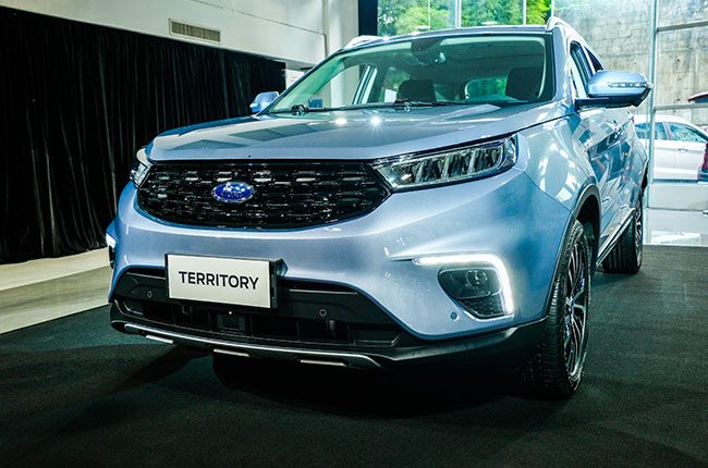2021 Ford Territory front exterior