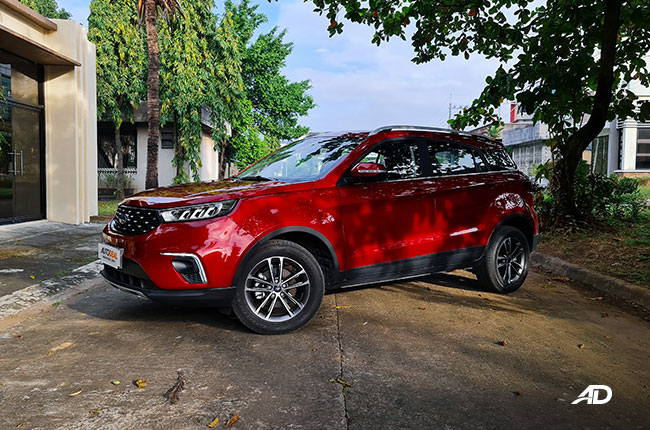 2021 Ford Territory Trend exterior exterior quarter front Philippines